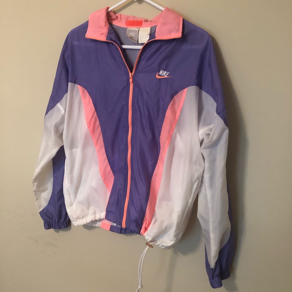 Nike windbreaker mesh lining size M 10-12 women’s
